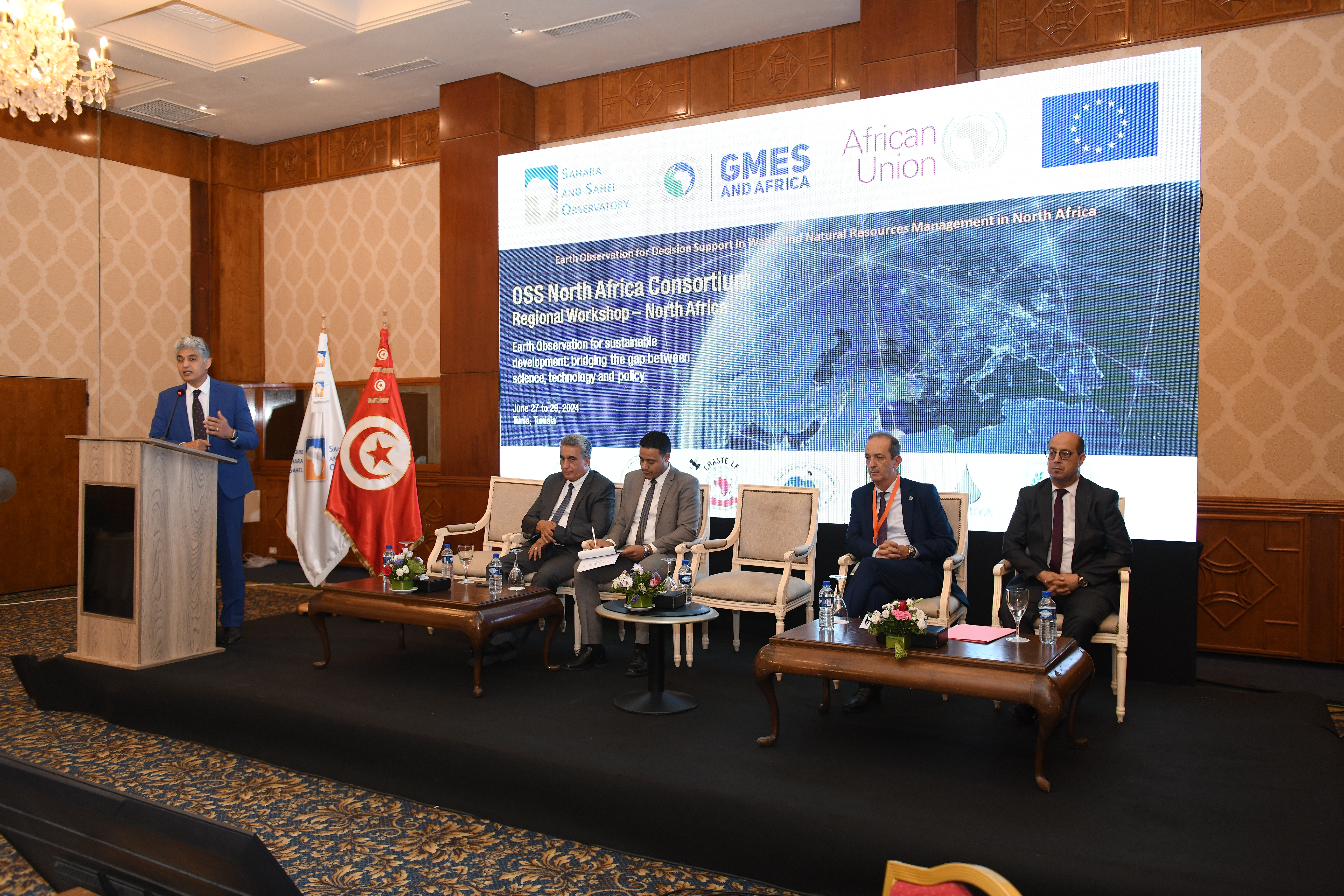  Consortium OSS-North Africa - Regional workshop on “EO for sustainable development : bridging the gap between science, technology and policy” June 27-29, 2024, Tunis